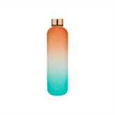 Gradient Color Motivational Water Bottle